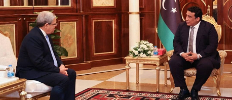 المنفي يُحيي جهود تونس في المساهمة بحلحلة الأزمة الليبية