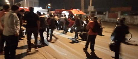 33 مصابا في اصطدام قطارين بمقرين