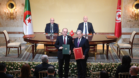 توقيع 27 اتفاقية ومذكرة تفاهم بين تونس والجزائر