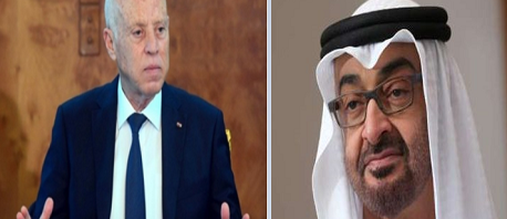 قيس سعيد يُوجه رسالةً خطية إلى ولي عهد أبوظبي