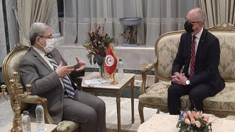 الجرندي  و  القائم بأعمال سفارة روسيا بتونس