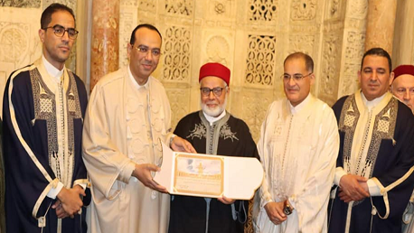 وزير الشؤون الدينية يُكرّم ثلة من الإطارات المسجدية بالقيروان