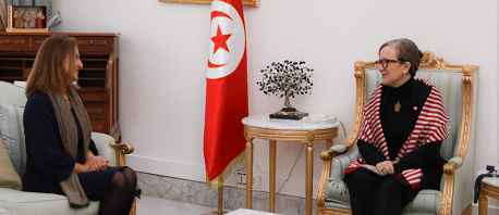 الجربي تُؤكّد استعداد اتحاد المرأة التونسية لمعاضدة مجهودات الدولة 