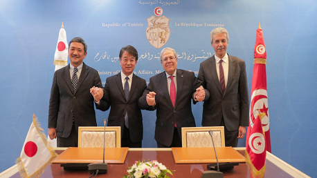 اتفاق قرض بين تونس واليابان لتمويل برنامج الأمان الاجتماعي