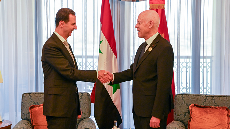 سعيد وبشار الأسد 