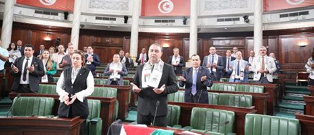مجلس الشعب يدعو إلى تسريع سن قانون تجريم التطبيع ومقاطعة البضائع والسلع الغربية