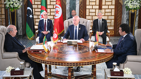  الاجتماع التشاوري الأوّل بين قادة تونس والجزائر وليبيا