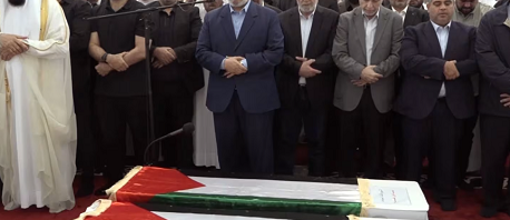بدء مراسم تشييع إسماعيل هنية في الدوحة