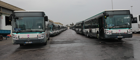 شركة نقل تونس تتسلّم 80 حافلة كدفعة أولى في إطار هبة فرنسية