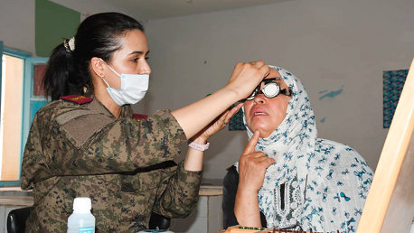 قافلة صحيّة عسكرية بمعتمدية فوسانة من ولاية 