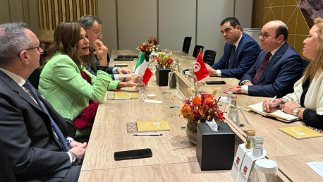 وزير السياحة يبحث مع نظيرته الإيطالية سبل تطوير التعاون الثنائي ودفع الشراكة في المجال السياحي