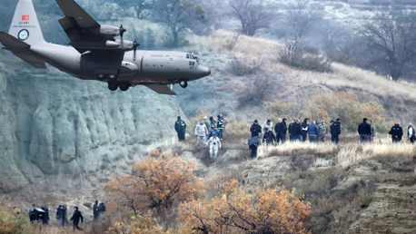 تركيا تعلن استشهاد 20 عسكريا جراء تحطم طائرة شحن