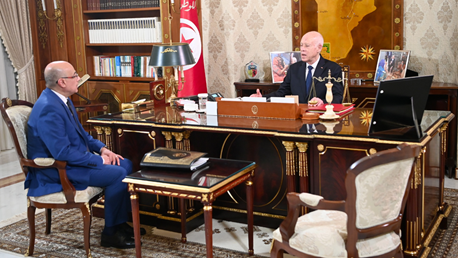 رئيس الدولة و  خالد السهيلي 