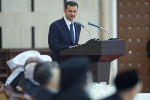 الرئيس السوري "بشّار الأسد"