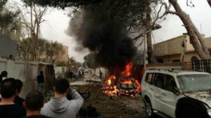 ليبيا: انفجار ضخم في مبنى فرع وزارة الخارجية بمدينة بنغازي