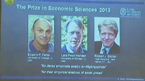 3 علماء أمريكيين يتقاسمون جائزة نوبل للاقتصاد 2013
