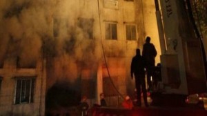  اندلاع حريق في مصنع للملابس في بنغلادش