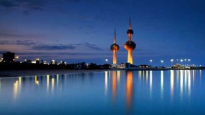 kuwait_towers-sunset