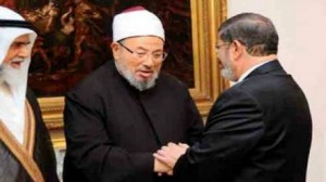 إحالة "مرسي" و "القرضاوي" و 132 آخرين إلى الجنايات في قضية سجن "وادي النطرون"