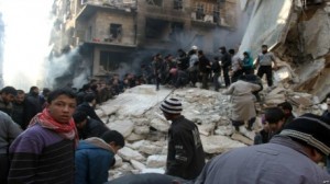 المرصد السوري: مقتل 56 شخصا في قصف بالـ "القنابل البرميلية" في حلب