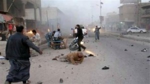 العنف في العراق: 10 قتلى و40 جريحا في هجوم انتحاري ببغداد