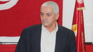 الأمين العام للاتحاد العام التونسي للشغل "حسين العباسي" 