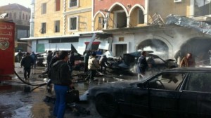 انفجار سيارة مفخخة في لبنان
