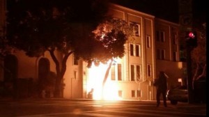 إحراق قنصلية الصين بـ "سان فرانسيسكو"