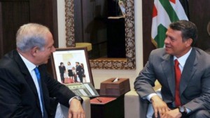 ملك الأردن يلتقي رئيس الوزراء الصهيوني