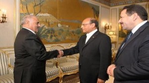 المنصف المرزوقي ووزير الداخلية الليبي