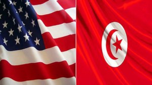 علم تونس وأمريكا