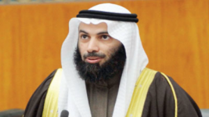 وزير العدل والأوقاف والشؤون الإسلامية نايف العجمي 