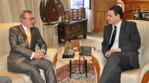مراد الطكلي وسفير ألمانيا بتونس