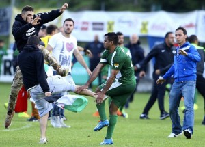 NEWS : Altercation Lille vs Maccabi Haifa - 07/23/2014