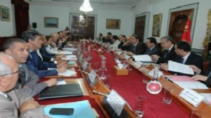 اللقاء الدوري للجنة المشتركة بين الحكومة والاتحاد التونسي للصّناعة والتجارة والصناعات التقليديّة 