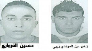  الإرهابين "حسين القرمازي" و "زهير الذيبي