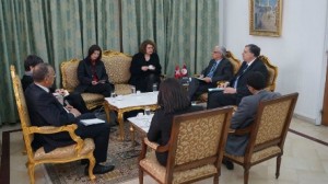 وزير العدل يلتقي بسفيرة سويسرا بتونس