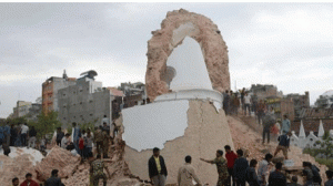 زلزال ضرب النيبال