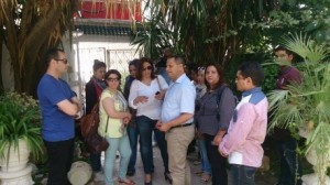أمام النقابة الوطنية للصحفيين التونسيين 