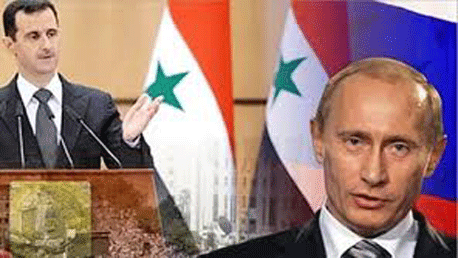 بوتين و بشار الاسد