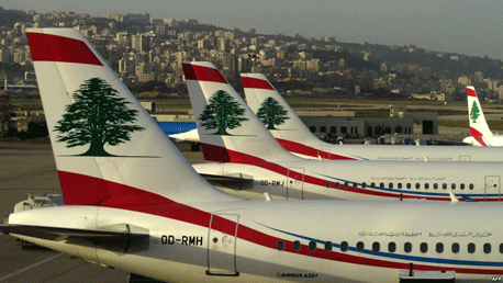 مطار لبنان 
