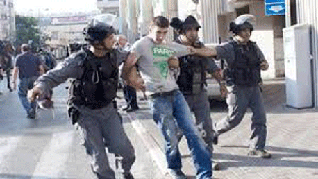 حملة اعتقالات في فلسطين