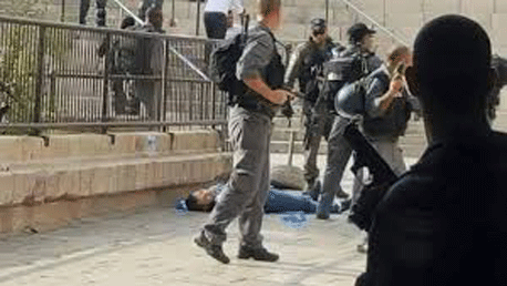 استشهاد فلسطيني