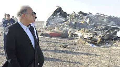 سقوط الطائرة الروسية في سيناء