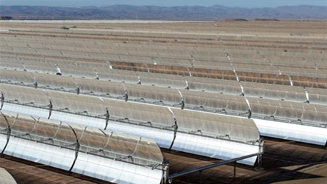 محطة شمسية  بالمغرب