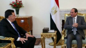 مصر تجدد دعمها لحكومة السراج  في ليبيا
