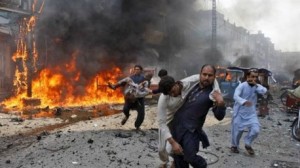 مقتل 14 على الأقل وإصابة 20 في انفجار بباكستان