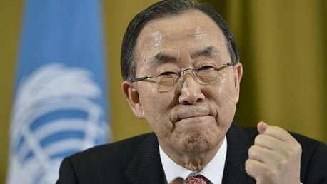 الأمين العام للأمم المتحدة بان كي مون KK