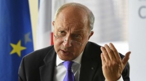 وزير الخارجية الفرنسي لوران فابيوس 