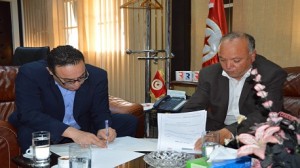 امضاء اتفاقية تعاون بين مؤسسة الاذاعة التونسية ومركز تونس لحرية الصحافة.